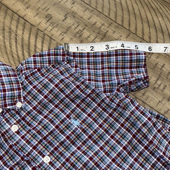 Ralph Lauren 💯 Cotton Natural Stretch Short Sleeve Shirt Unisex - Picture 13 of 17